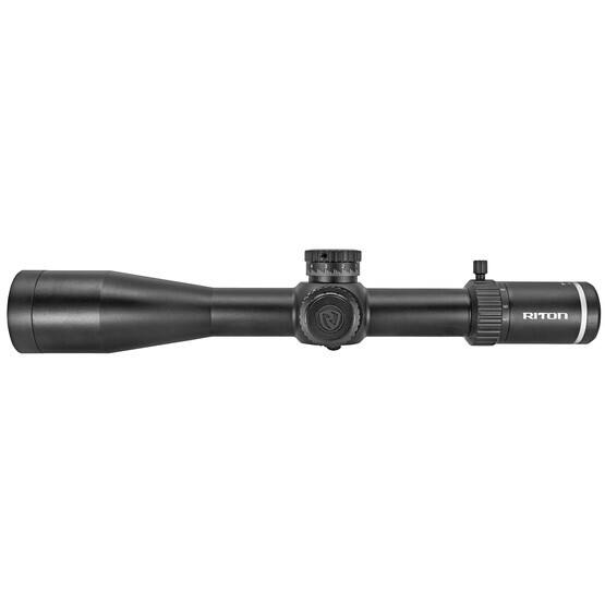 Riton X5 Conquer 5-25x50 Illuminated PSR Reticle Riflescope with black finish